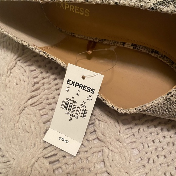 Express snakeskin pumps - Picture 3 of 4